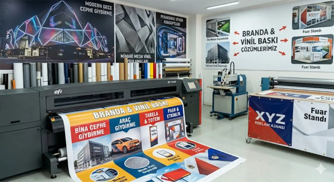 Sakarya Karasu branda ve vinil baskı uygulaması